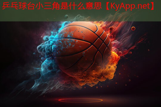 乒乓球台小三角是什么意思