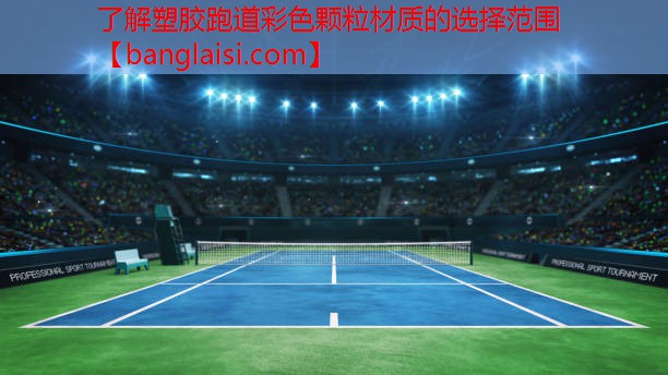 了解塑胶跑道彩色颗粒材质的选择范围