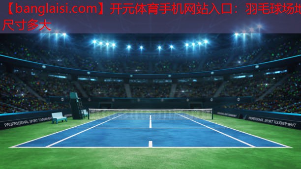 羽毛球场地尺寸多大